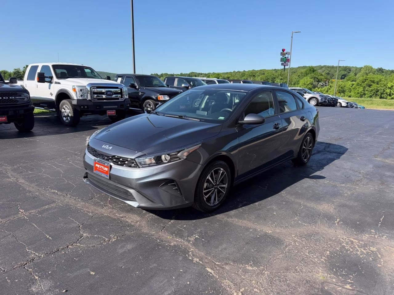 2024 Steel Gray Kia Forte LXS FWD Sedan