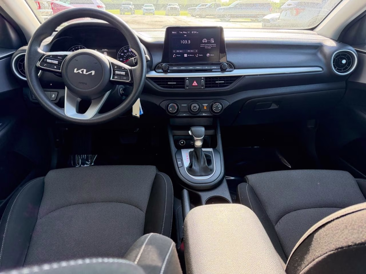 2024 Steel Gray Kia Forte LXS FWD Sedan