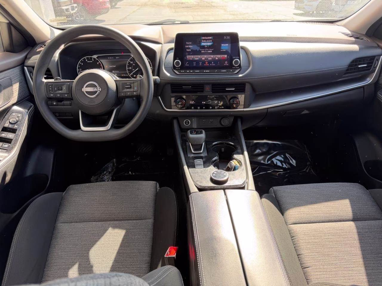 2023 Pearl White Tricoat Nissan Rogue SV AWD SUV