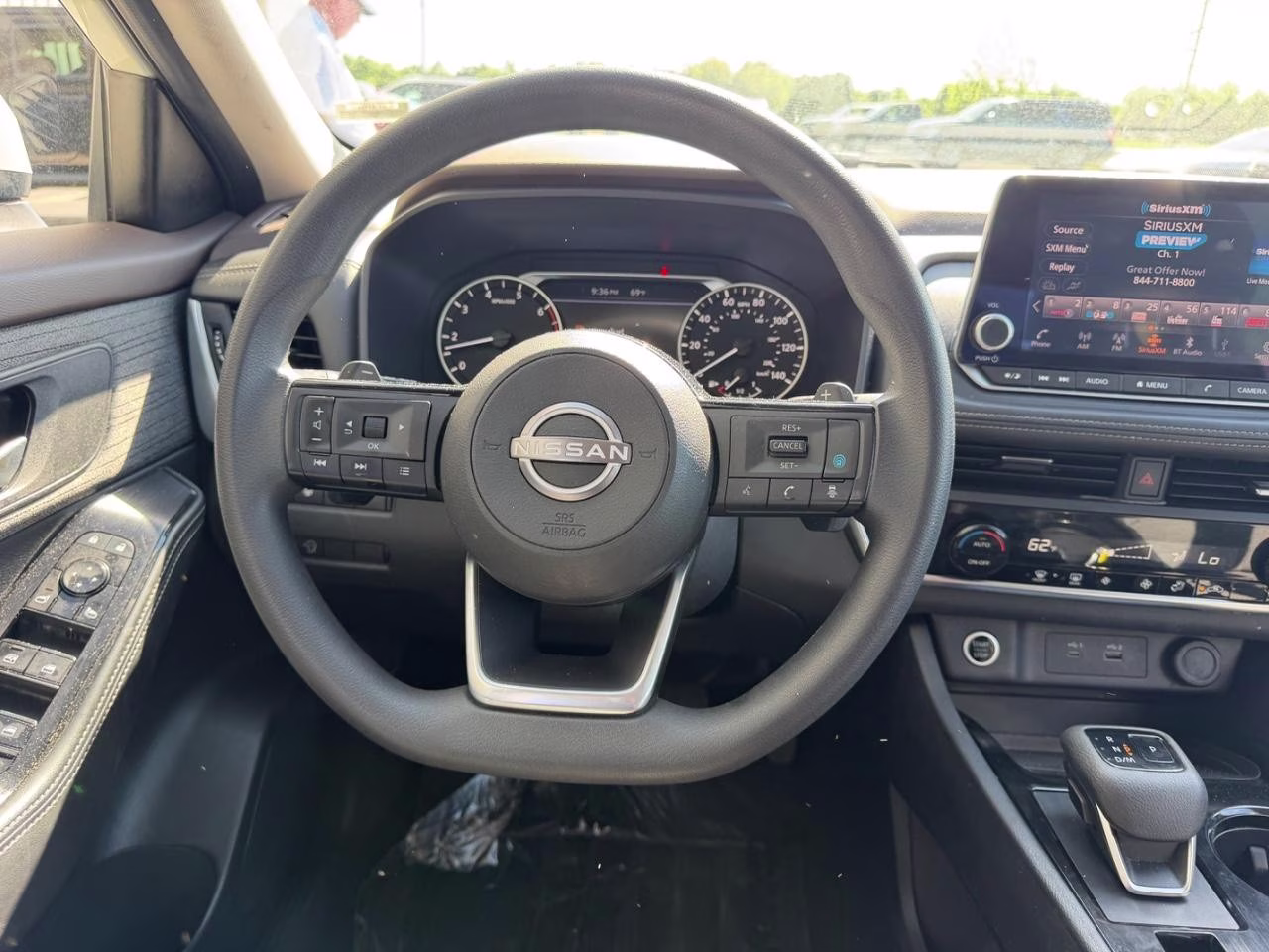 2023 Pearl White Tricoat Nissan Rogue SV AWD SUV