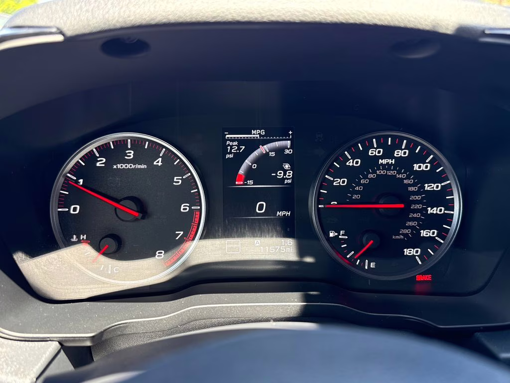 2024 Crystal Black Silica Subaru WRX Premium AWD Sedan