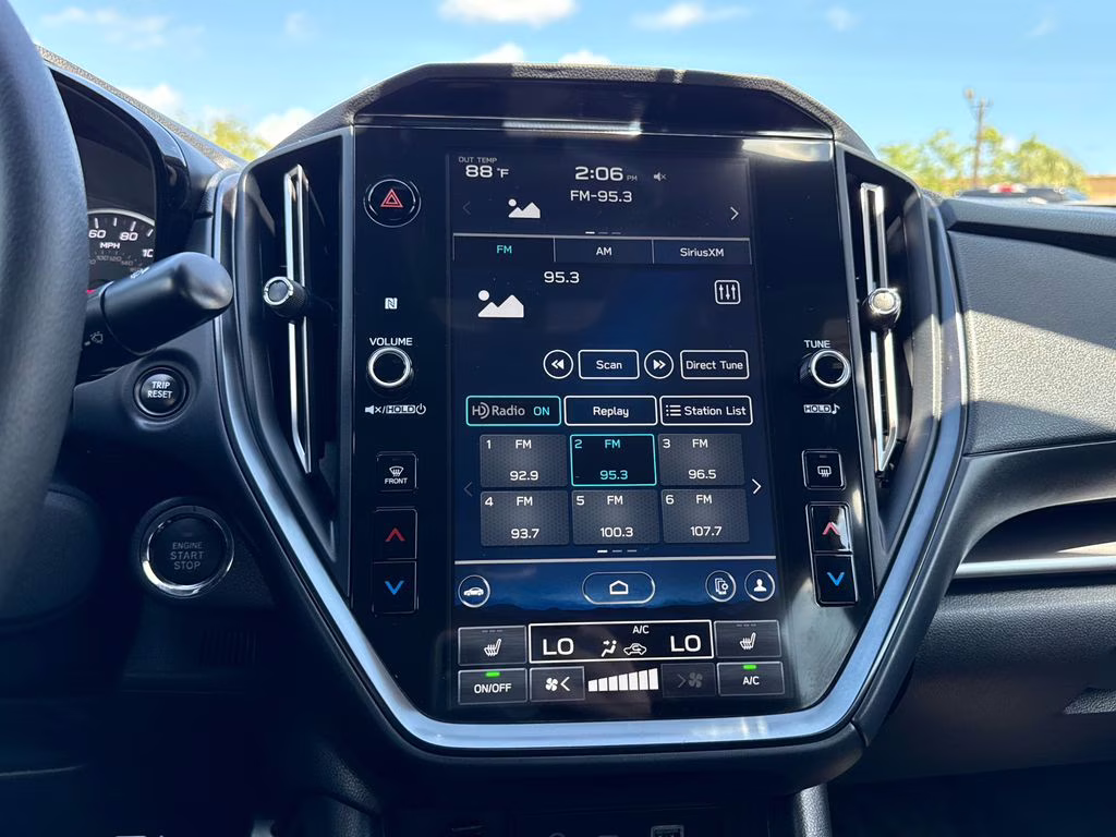 2024 Crystal Black Silica Subaru WRX Premium AWD Sedan