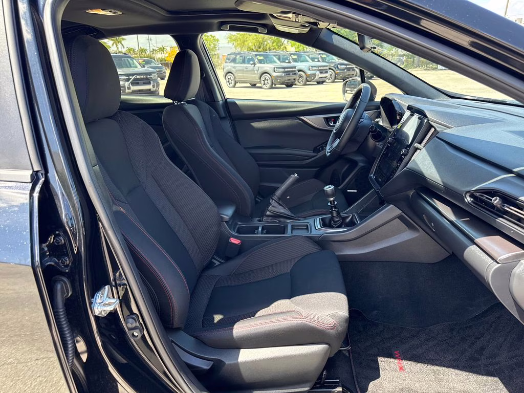 2024 Crystal Black Silica Subaru WRX Premium AWD Sedan