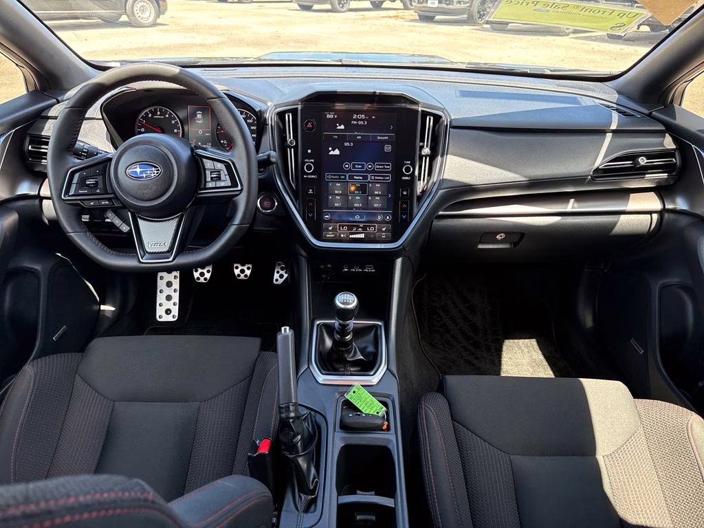 2024 Crystal Black Silica Subaru WRX Premium AWD Sedan