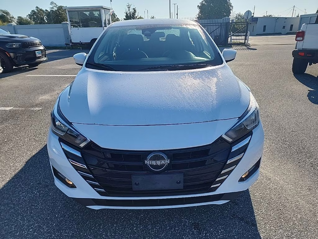 2024 Fresh Powder Nissan Versa 1.6 S FWD Sedan