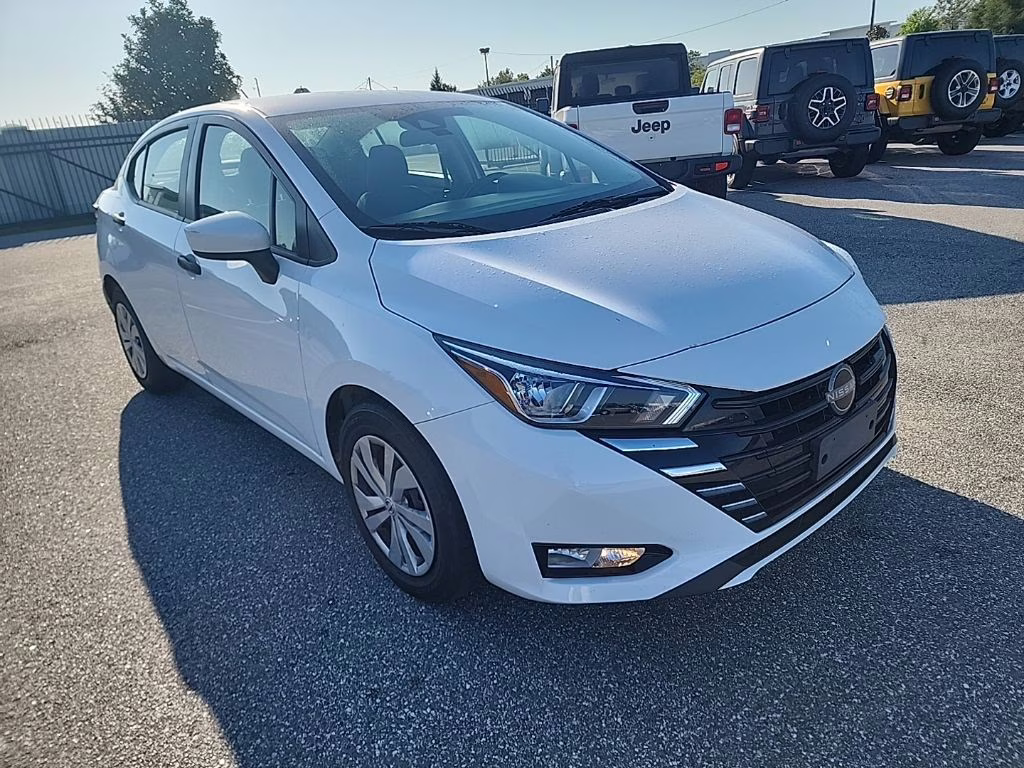 2024 Fresh Powder Nissan Versa 1.6 S FWD Sedan