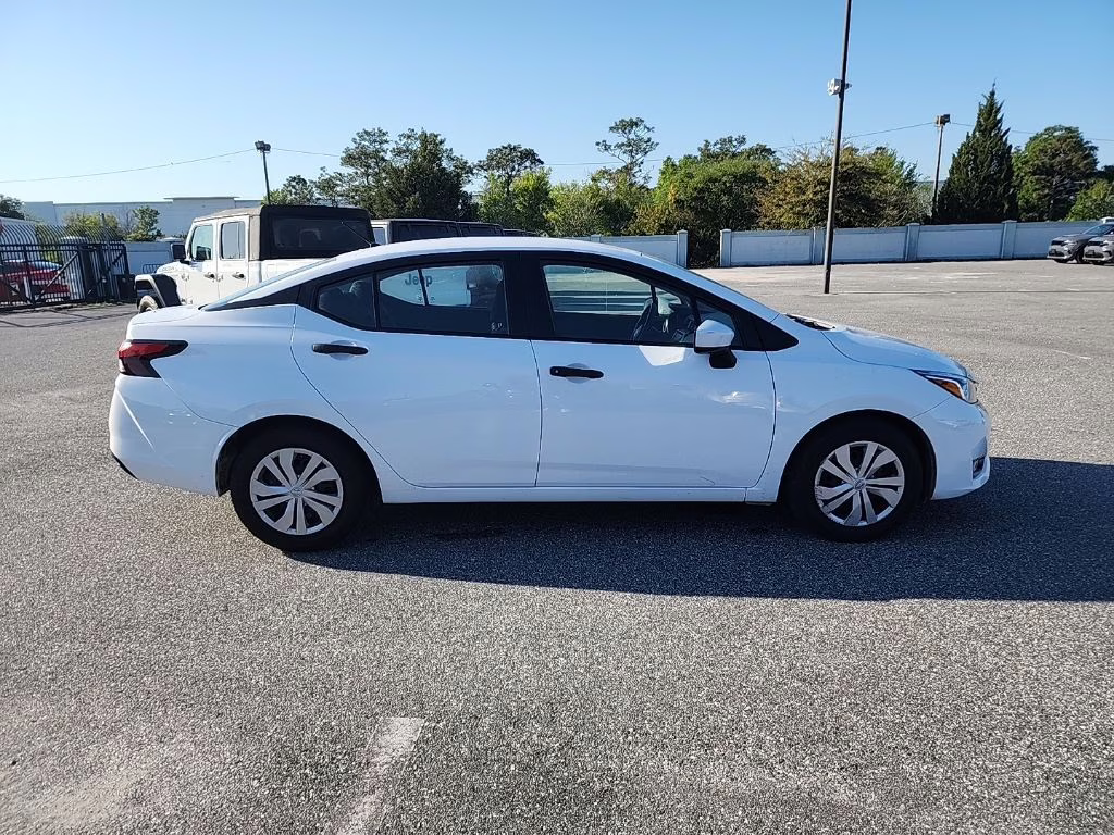 2024 Fresh Powder Nissan Versa 1.6 S FWD Sedan