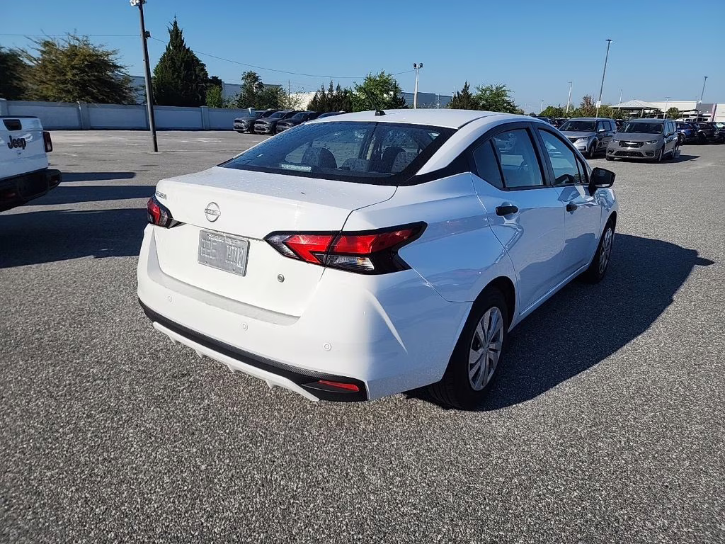 2024 Fresh Powder Nissan Versa 1.6 S FWD Sedan