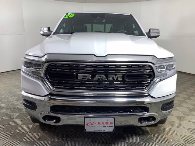 2020 Bright White Clearcoat Ram 1500 Limited 4X4 Truck
