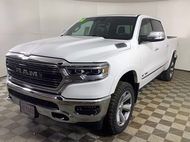 2020 Bright White Clearcoat Ram 1500 Limited 4X4 Truck