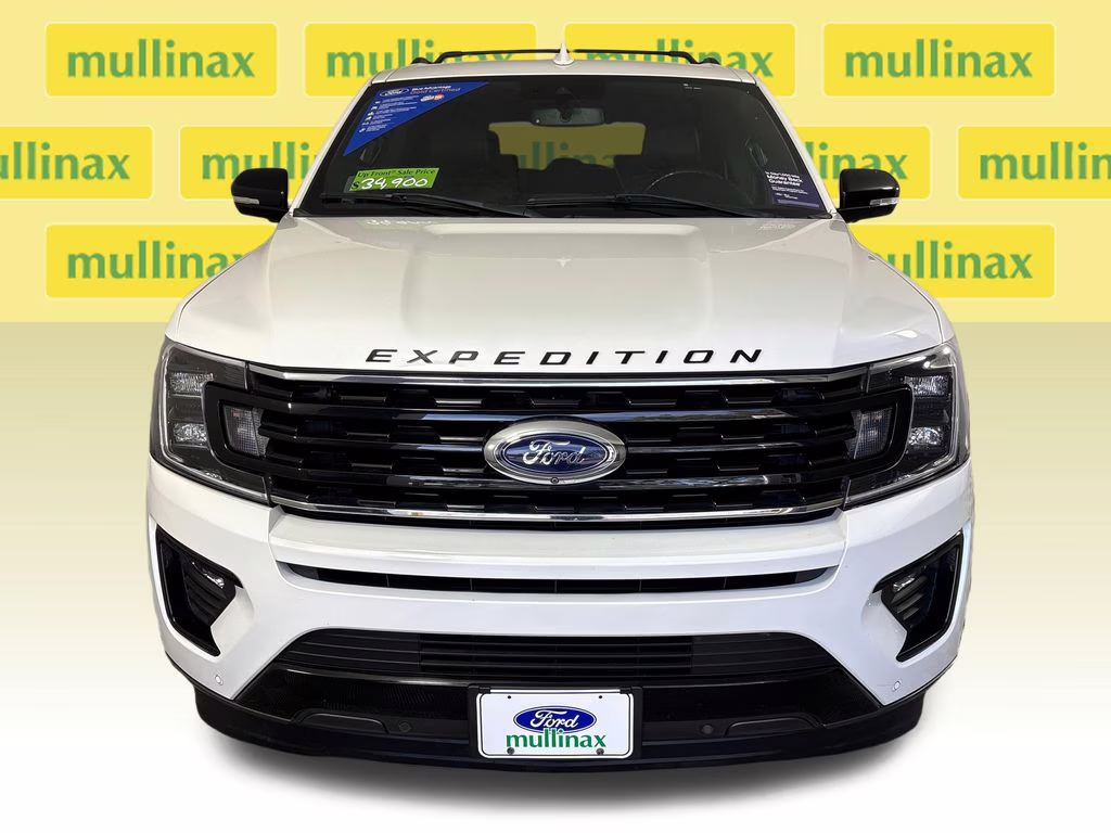 2021 White Metallic Ford Expedition Limited RWD SUV