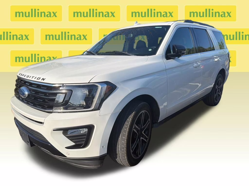 2021 White Metallic Ford Expedition Limited RWD SUV
