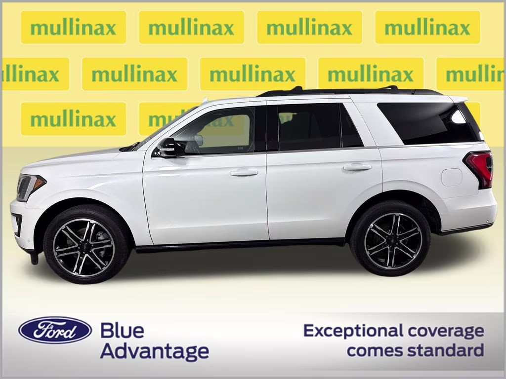 2021 White Metallic Ford Expedition Limited RWD SUV
