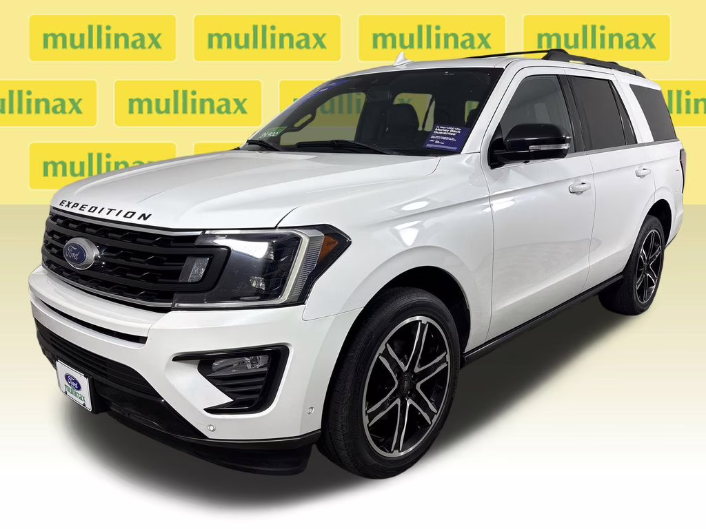 2021 White Metallic Ford Expedition Limited RWD SUV