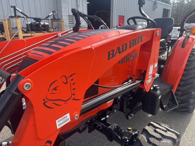 2026 Orange Bad Boy 4025H Loader w/ Industrial Tires