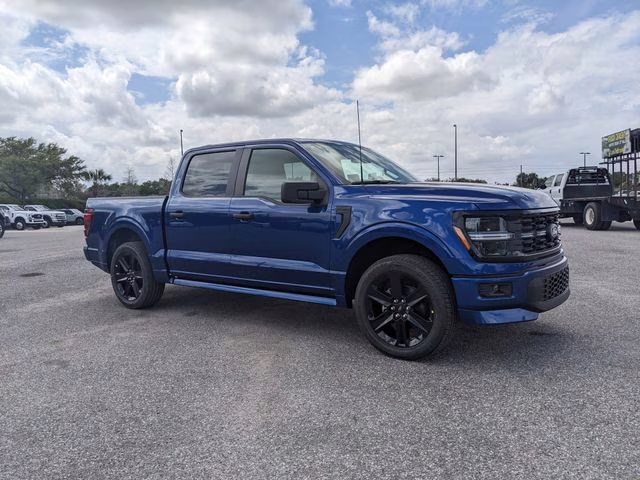 2026 Argon Blue Metallic Ford F-150 STX 4X4 Truck