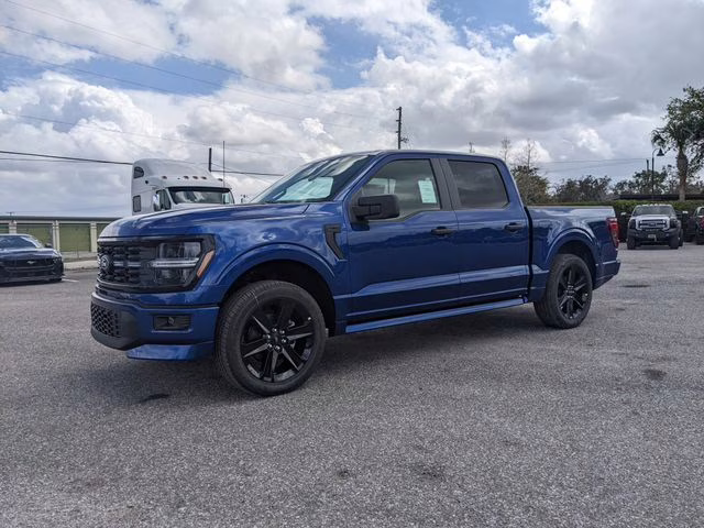 2026 Argon Blue Metallic Ford F-150 STX 4X4 Truck