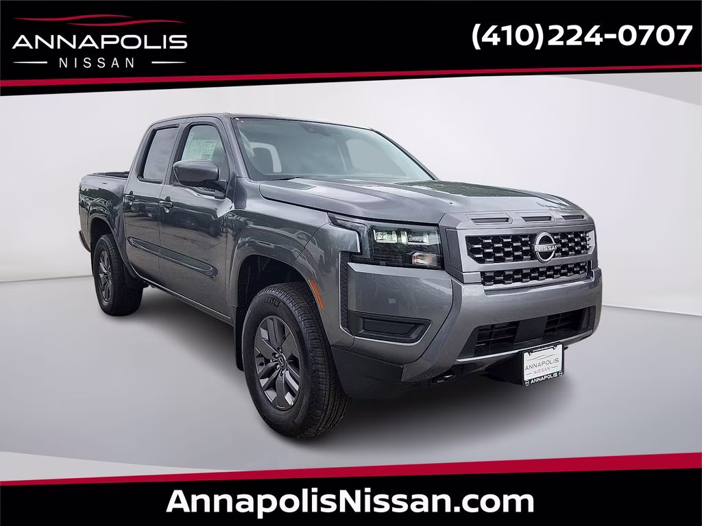 2026 Gun Metallic Nissan Frontier SV 4X4 Truck