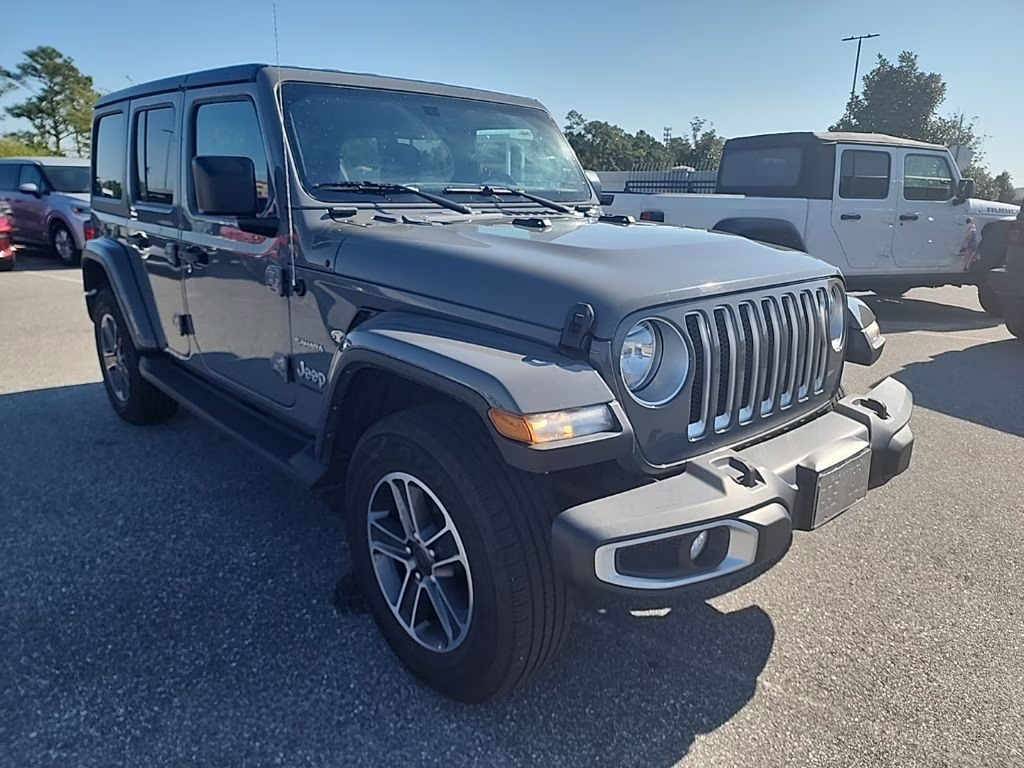 2023 Sting-Gray Clearcoat Jeep Wrangler Sahara 4X4 SUV
