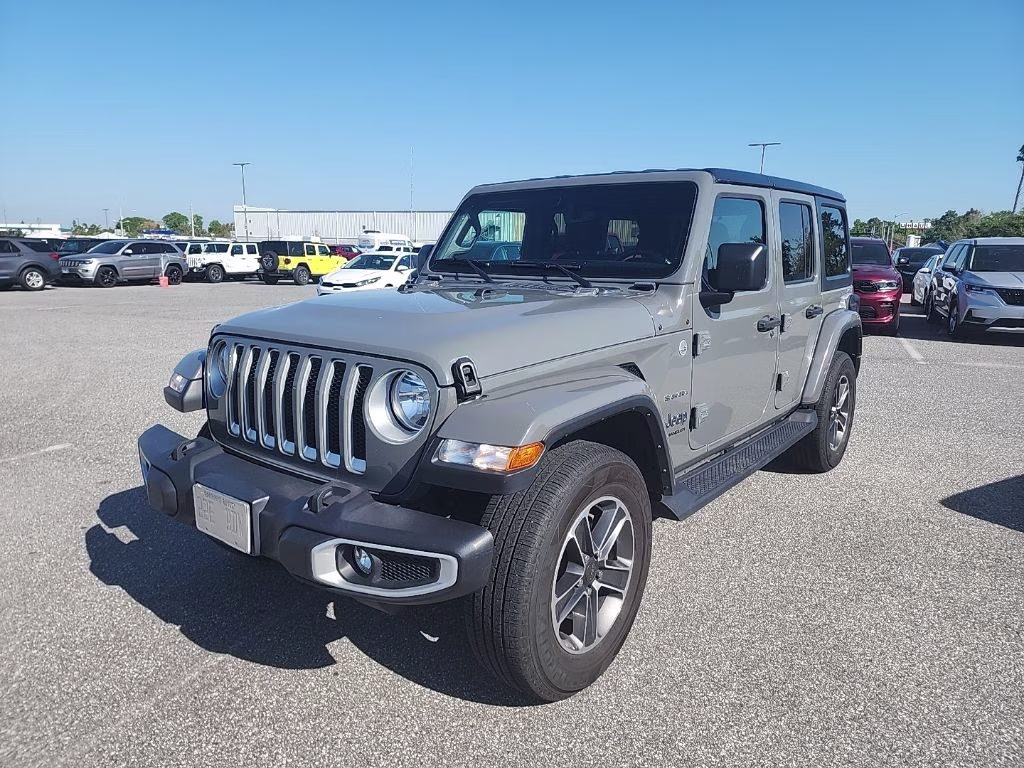 2023 Sting-Gray Clearcoat Jeep Wrangler Sahara 4X4 SUV