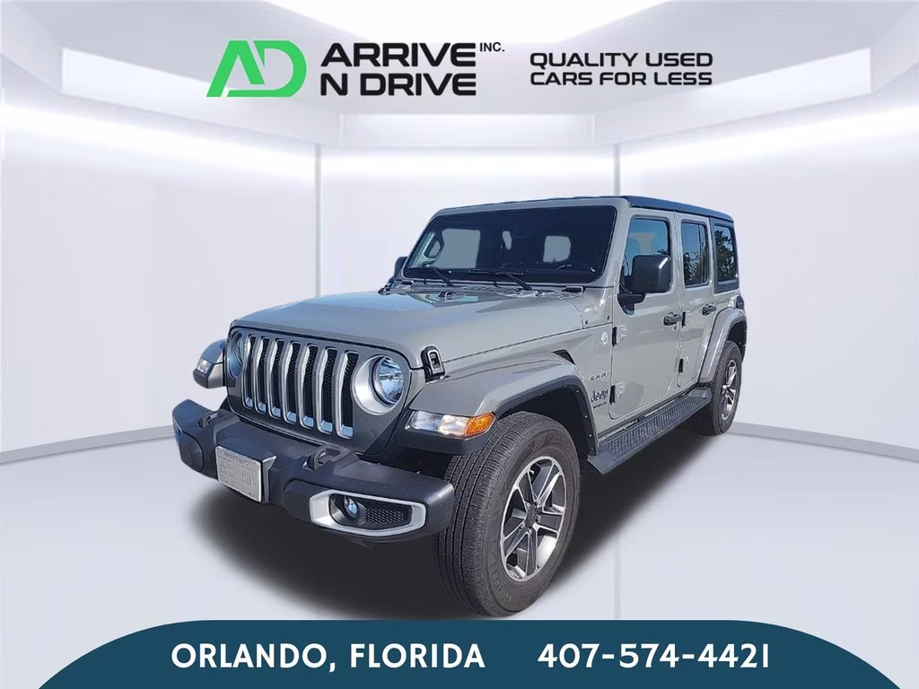 2023 Sting-Gray Clearcoat Jeep Wrangler Sahara 4X4 SUV