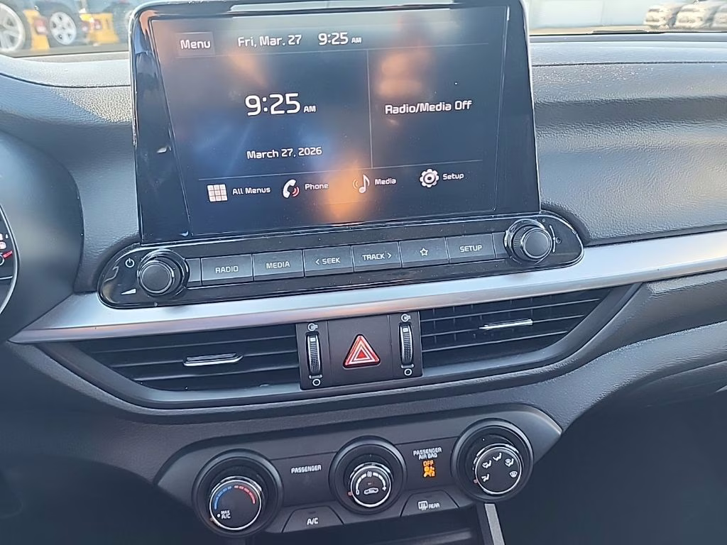 2024 Snow White Pearl Kia Forte LXS FWD Sedan