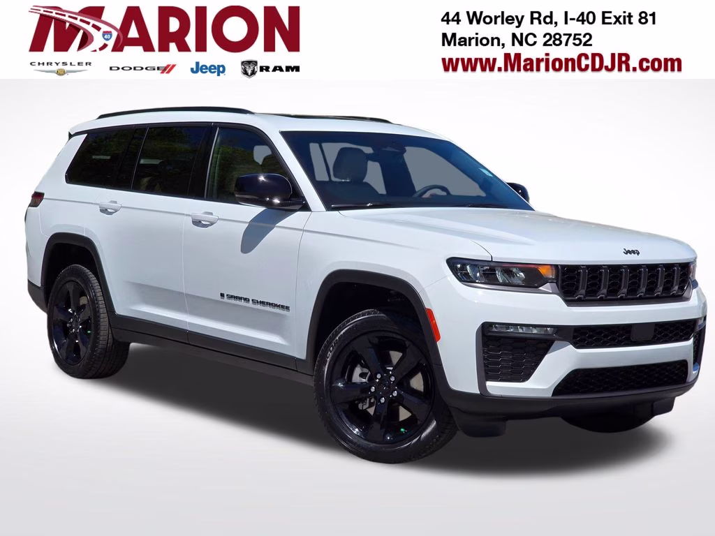 2026 Bright White Clearcoat Jeep Grand Cherokee L Limited 4X4 SUV