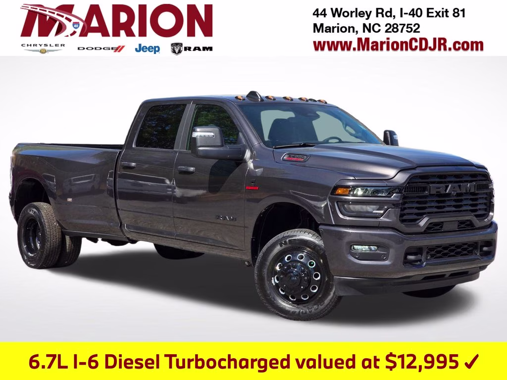 2026 Granite Crystal Metallic Clearcoat Ram 3500 Big Horn 4X4 Truck