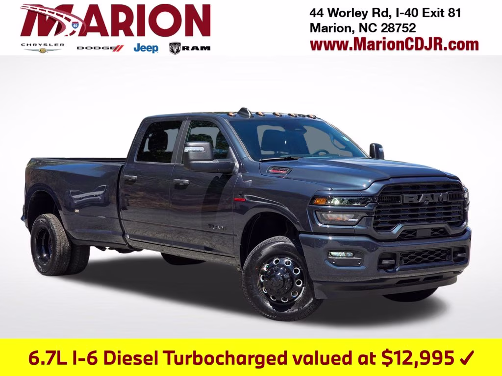 2026 Forged Blue Metallic Ram 3500 Big Horn 4X4 Truck