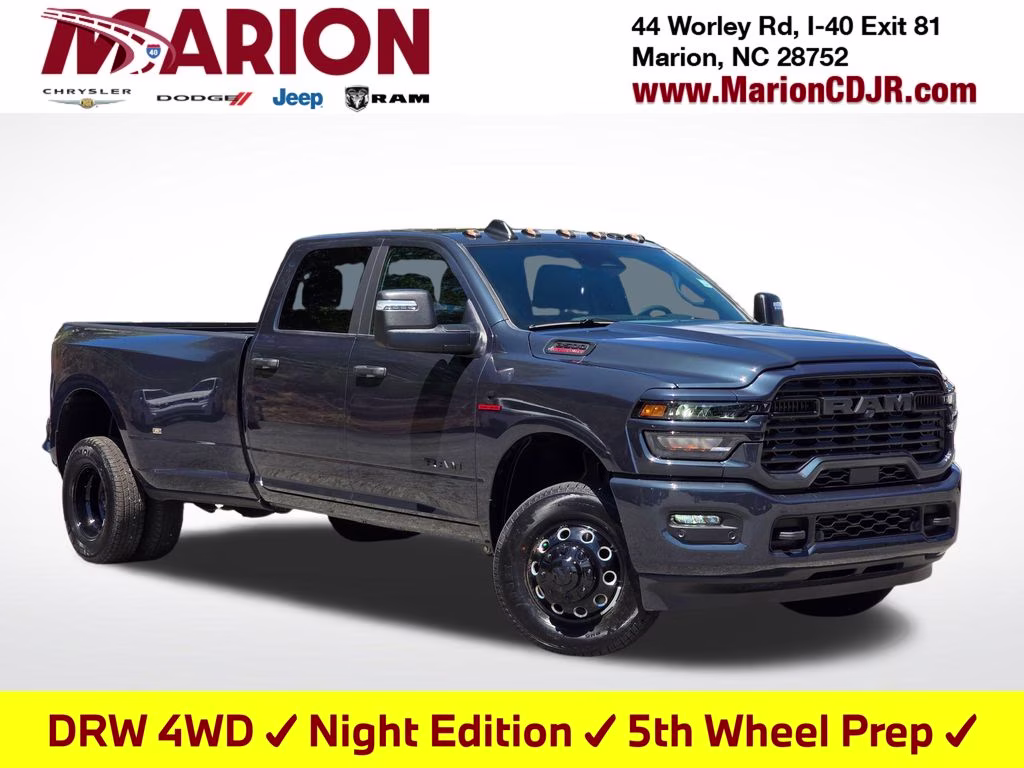 2026 Forged Blue Metallic Ram 3500 Big Horn 4X4 Truck