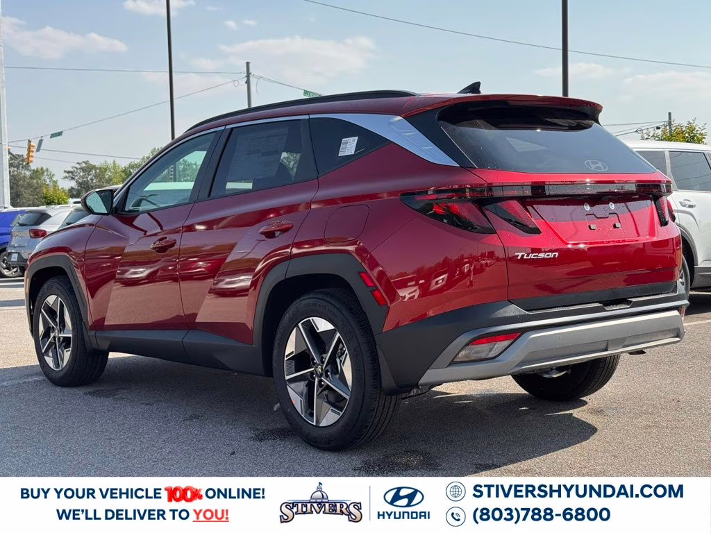 2026 Ultimate Red Hyundai Tucson SEL FWD SUV
