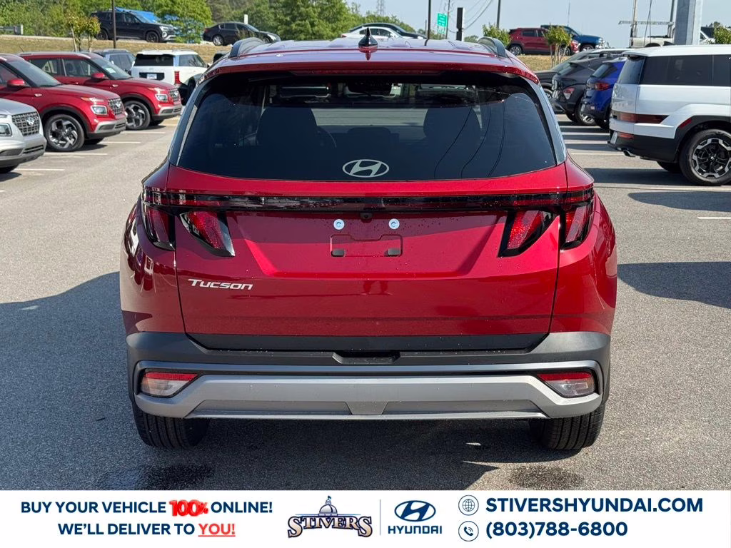 2026 Ultimate Red Hyundai Tucson SEL FWD SUV