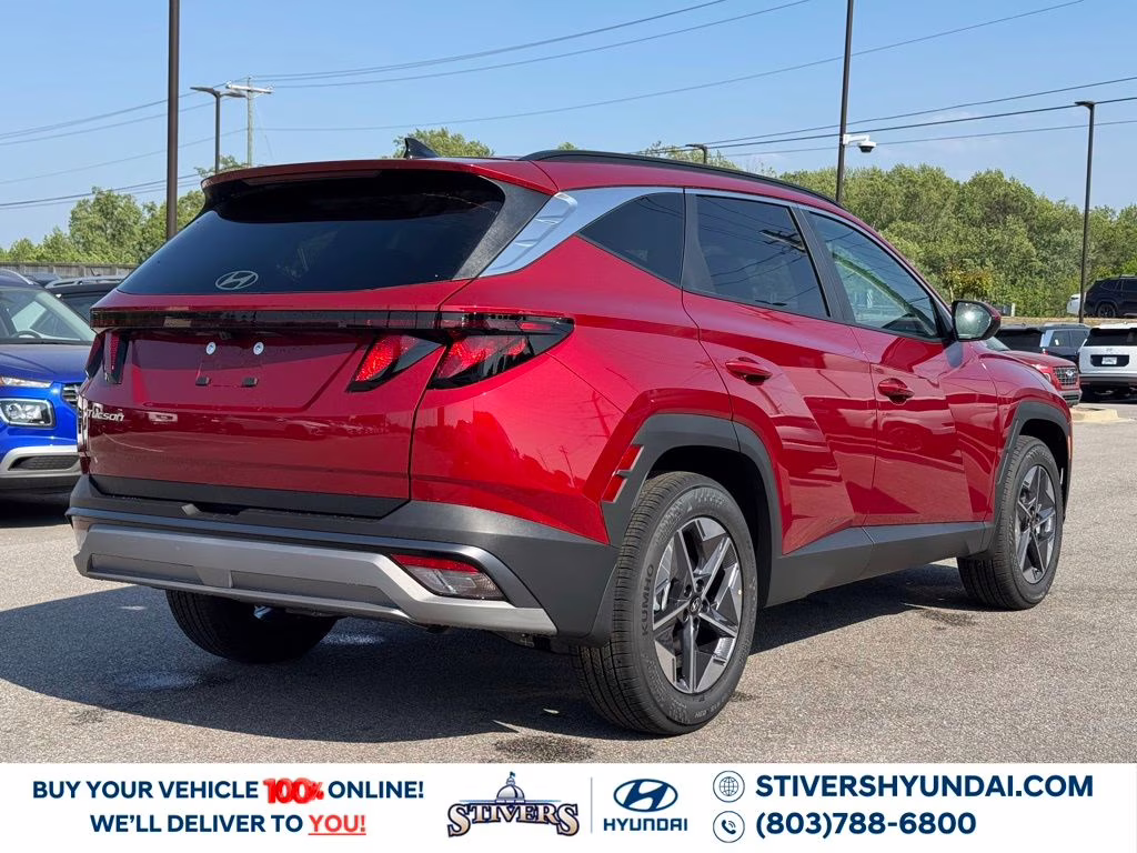 2026 Ultimate Red Hyundai Tucson SEL FWD SUV