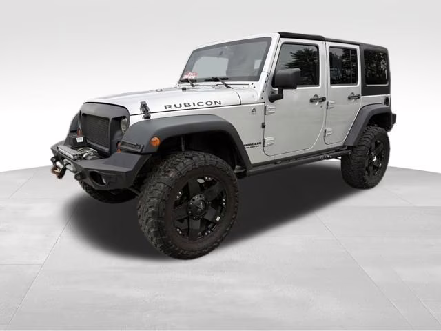 2012 Bright Silver Metallic Clearcoat Jeep Wrangler Unlimited Rubicon 4X4 SUV
