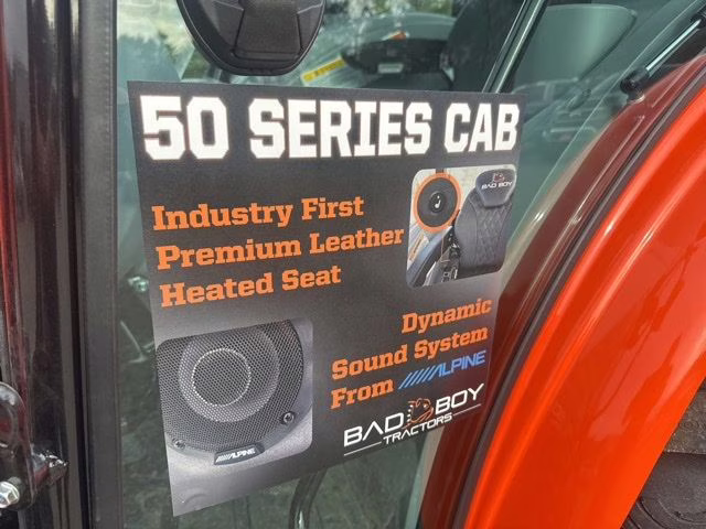 2026 Orange Bad Boy 5055CH Loader w/ Industrail Tires