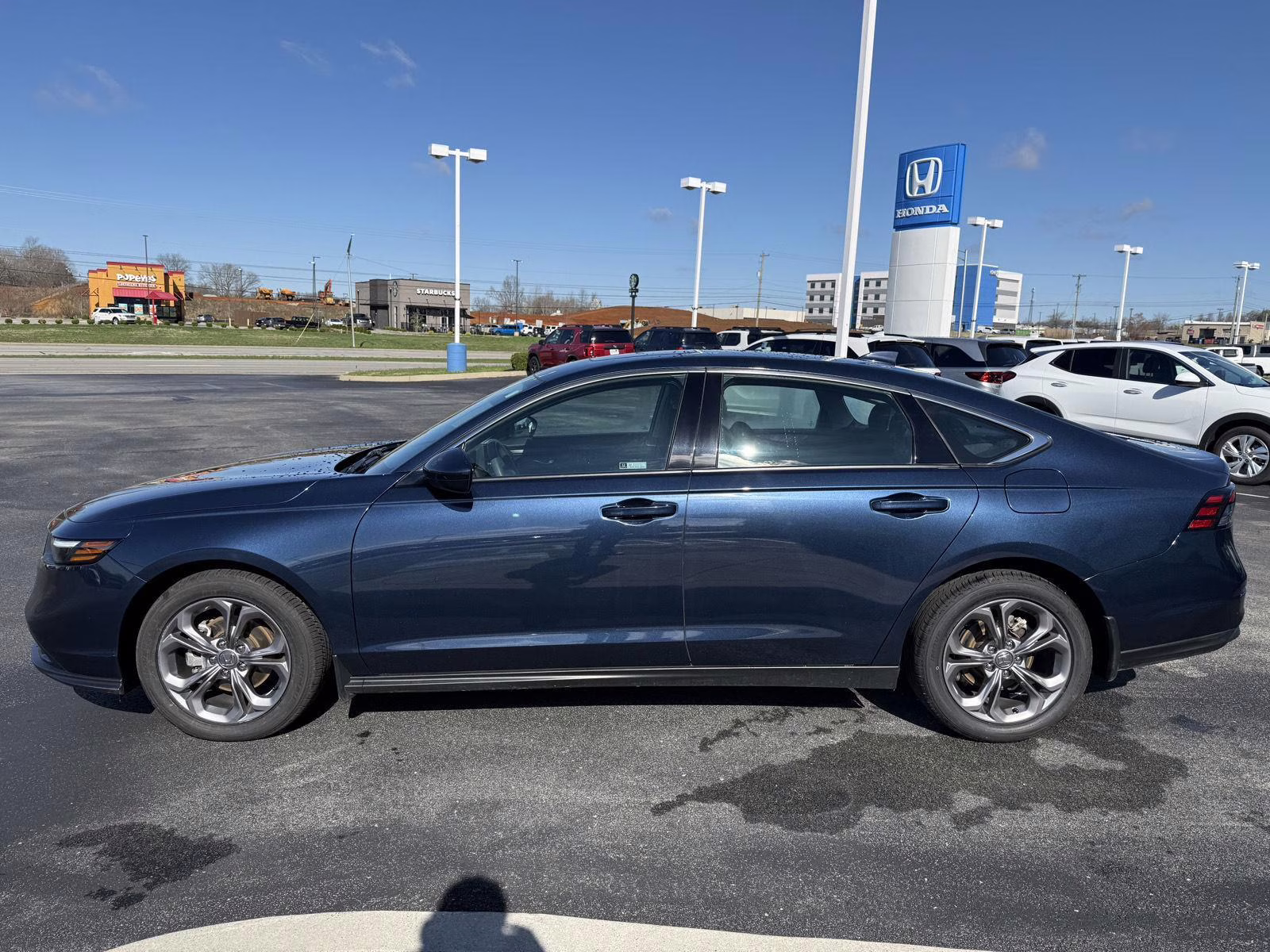 2024 Canyon River Blue Metallic Honda Accord Sedan EX FWD Sedan