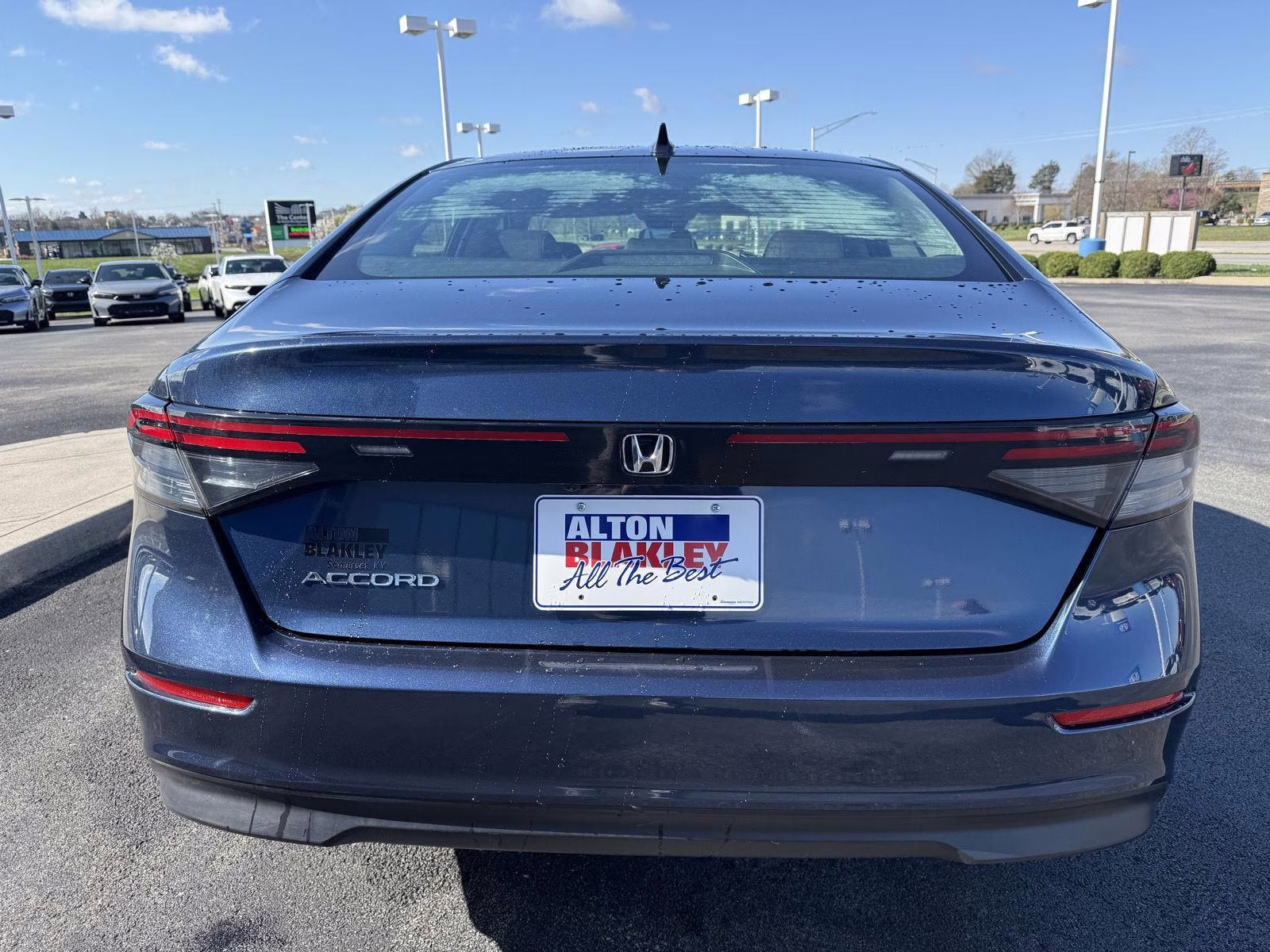 2024 Canyon River Blue Metallic Honda Accord Sedan EX FWD Sedan