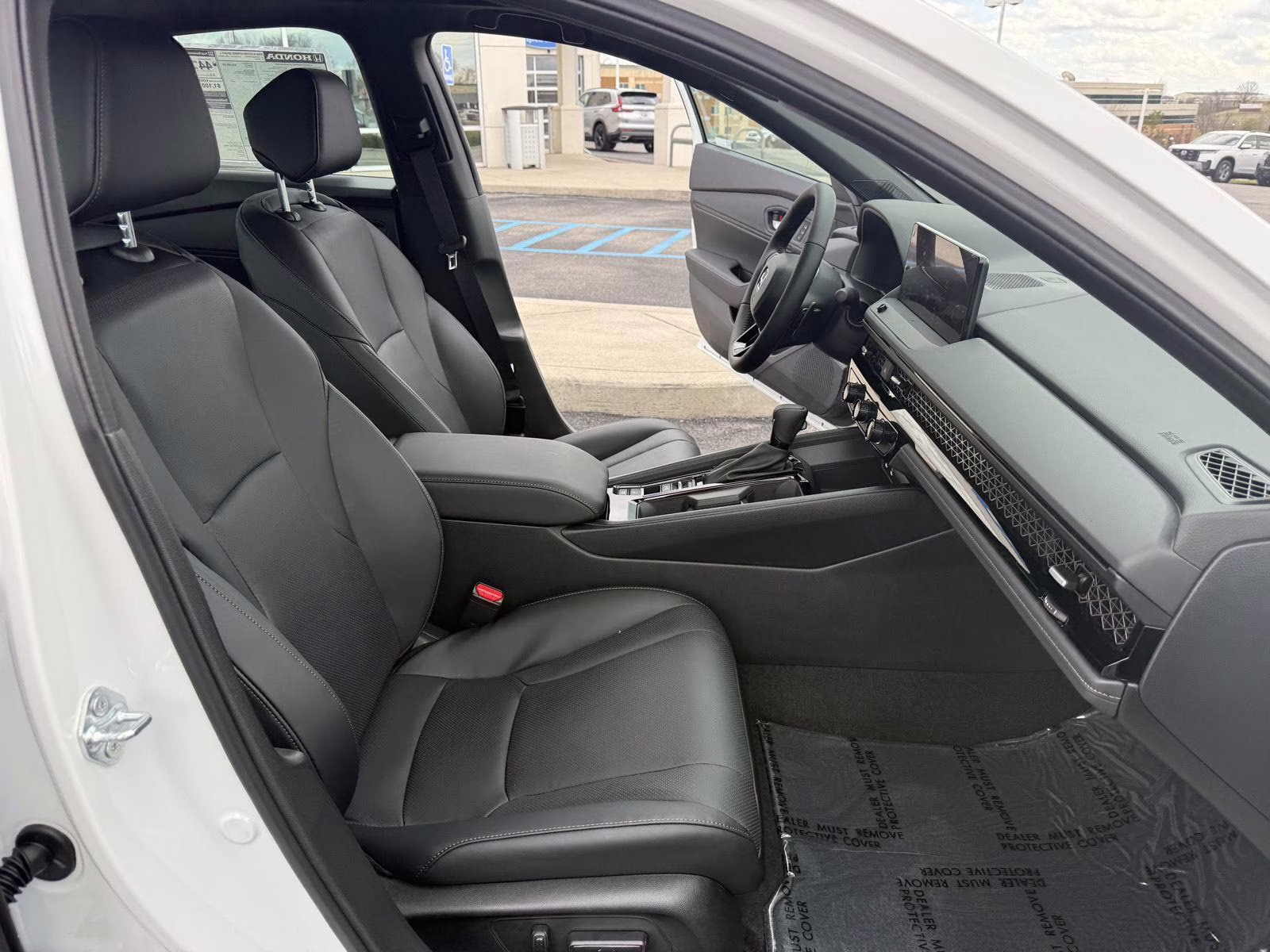 2026 Platinum White Pearl Honda Accord Hybrid Sport-L FWD Sedan