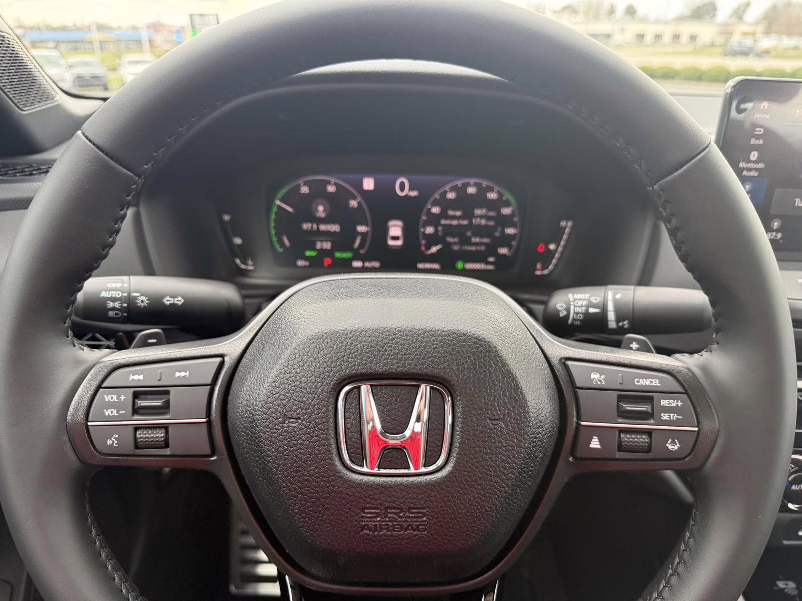 2026 Platinum White Pearl Honda Accord Hybrid Sport-L FWD Sedan