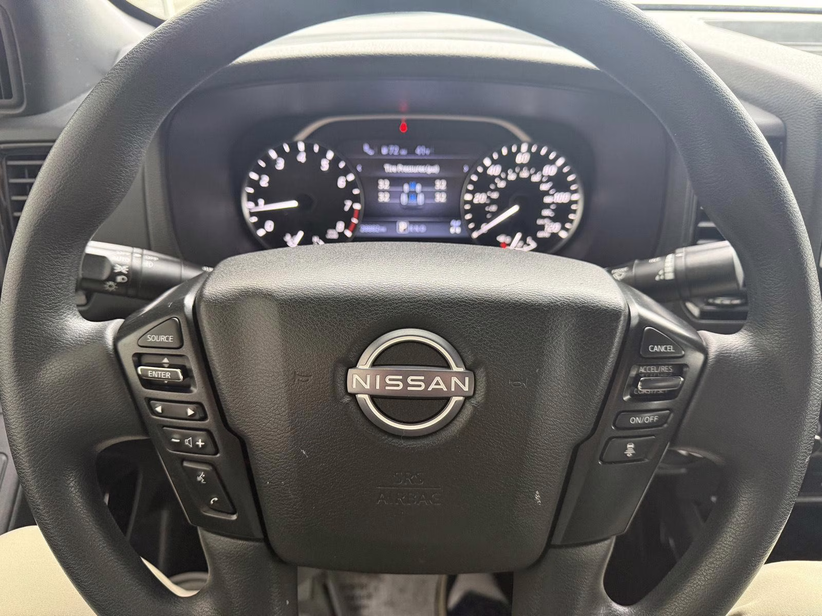 2023 Glacier White Nissan Frontier SV 4X4 Truck