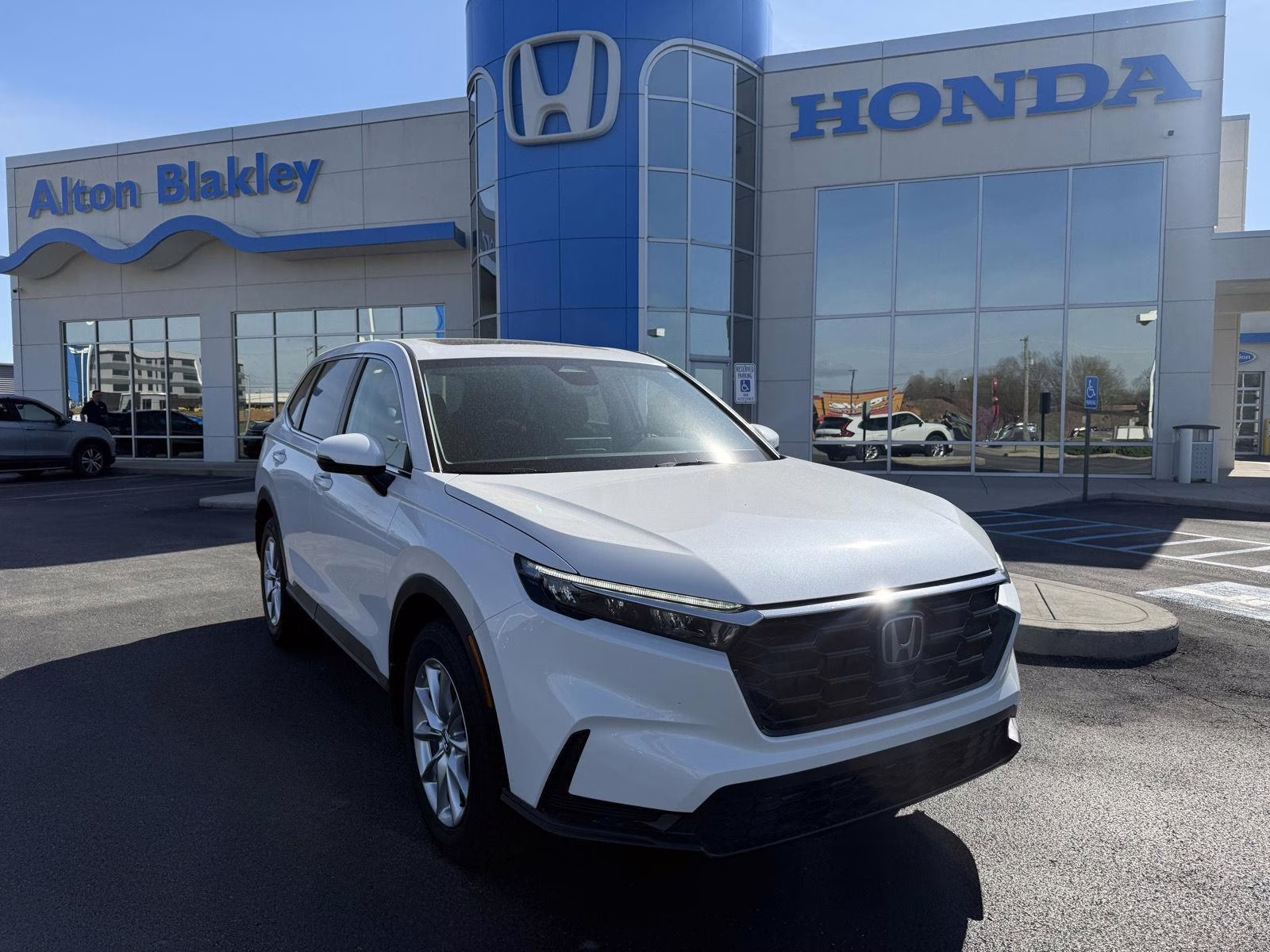 2026 Platinum white pearl Honda CR-V EX AWD SUV
