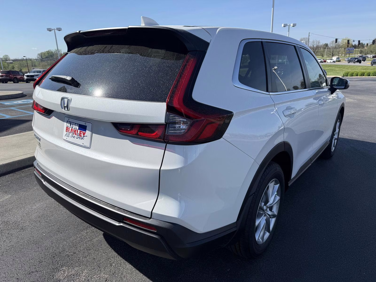 2026 Platinum white pearl Honda CR-V EX AWD SUV