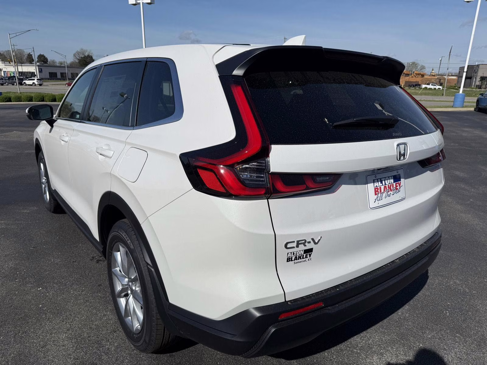 2026 Platinum white pearl Honda CR-V EX AWD SUV