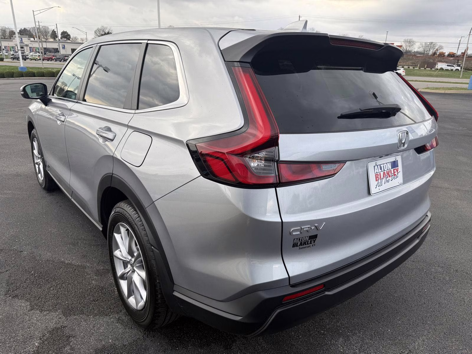 2026 Solar Silver Metallic Honda CR-V EX AWD SUV