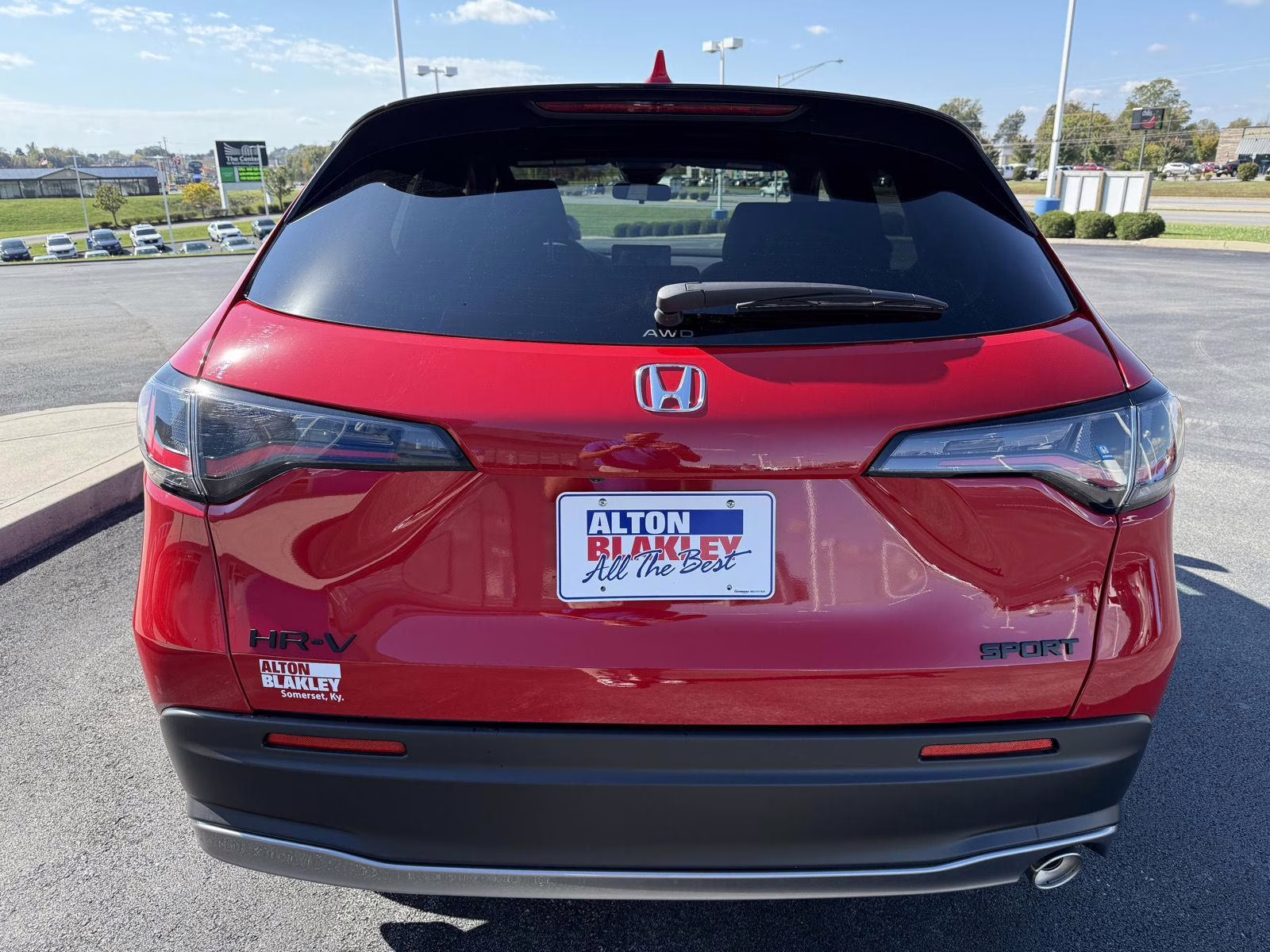 2026 MILANO RED Honda HR-V Sport AWD SUV