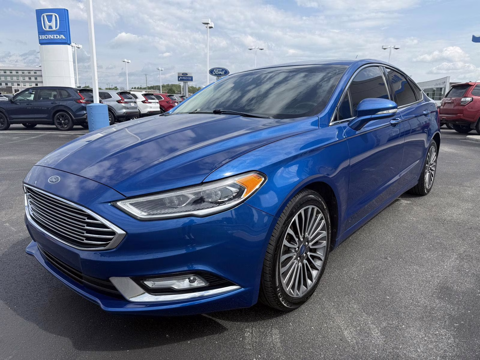 2017 Ford Fusion SE FWD Sedan