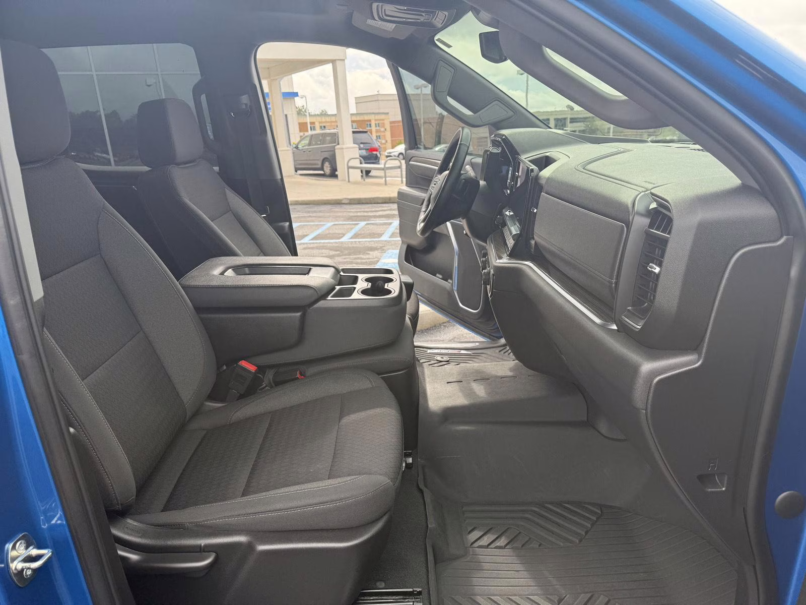 2023 Glacier Blue Metallic Chevrolet Silverado 1500 LT Trail Boss 4X4 Truck