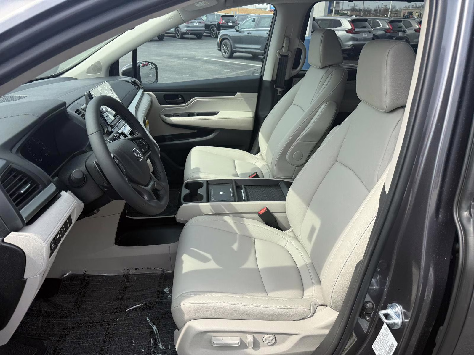 2026 Modern Steel Metallic Honda Odyssey EX-L FWD Van