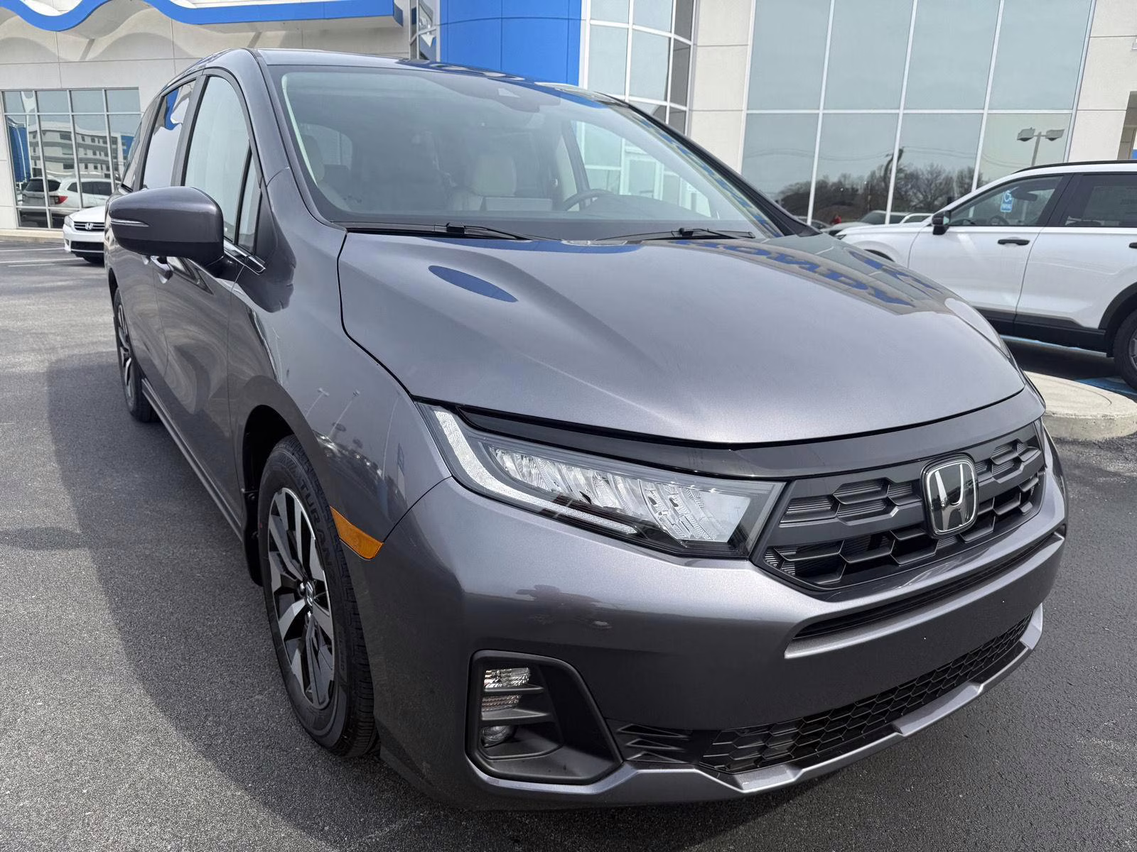 2026 Modern Steel Metallic Honda Odyssey EX-L FWD Van
