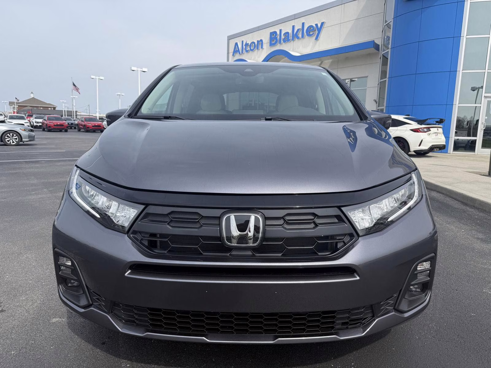 2026 Modern Steel Metallic Honda Odyssey EX-L FWD Van